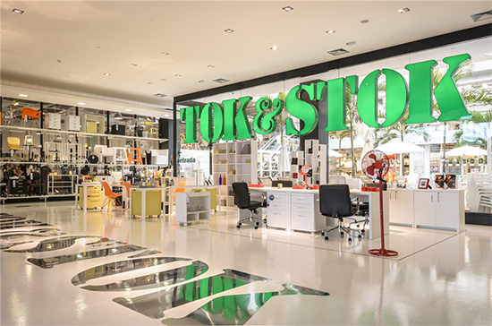 Como Vender Móveis de Luxo - Fachada da Loja Tokstok