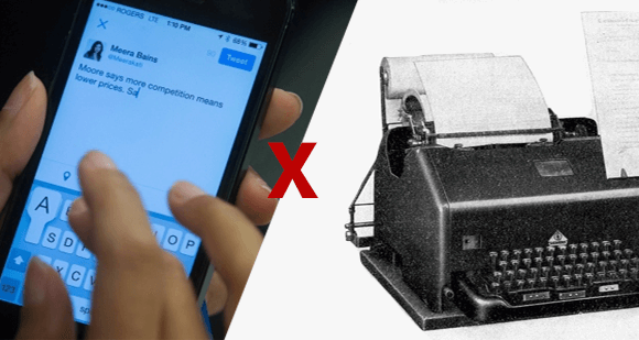 Como me expressar em cento e quarenta caracteres? Twitter x Telex