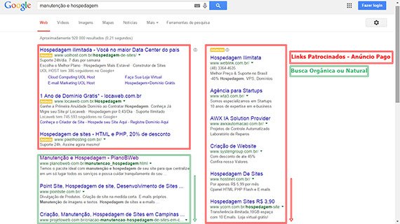 Procurando novas oportunidades de trabalho ou emprego? NUNCA Clique em Links Patrocinados, mas sim nos links orgânicos da empresa.