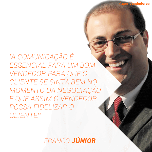 A comunicação é essencial para um bom vendedor para que o cliente se sinta bem no momento da negociação e que assim o vendedor possa fidelizar o cliente.