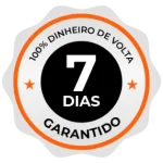 Selo de garantia de 7 dias